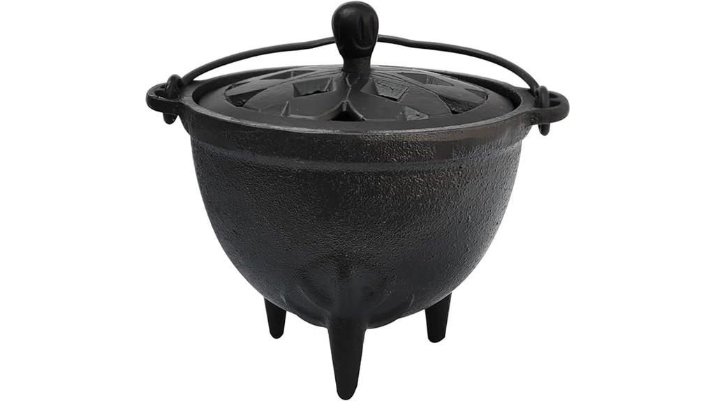 cast iron incense burner