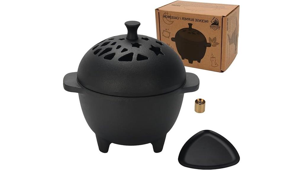 cast iron incense burner