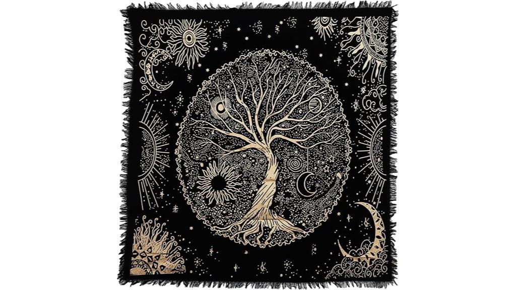 celtic tree ritual cloth