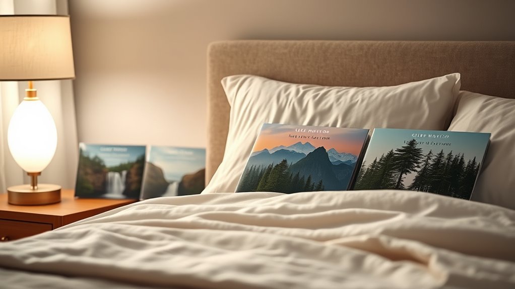 choosing calming sleep recordings