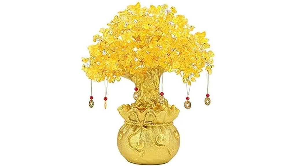 citrine dragon money tree