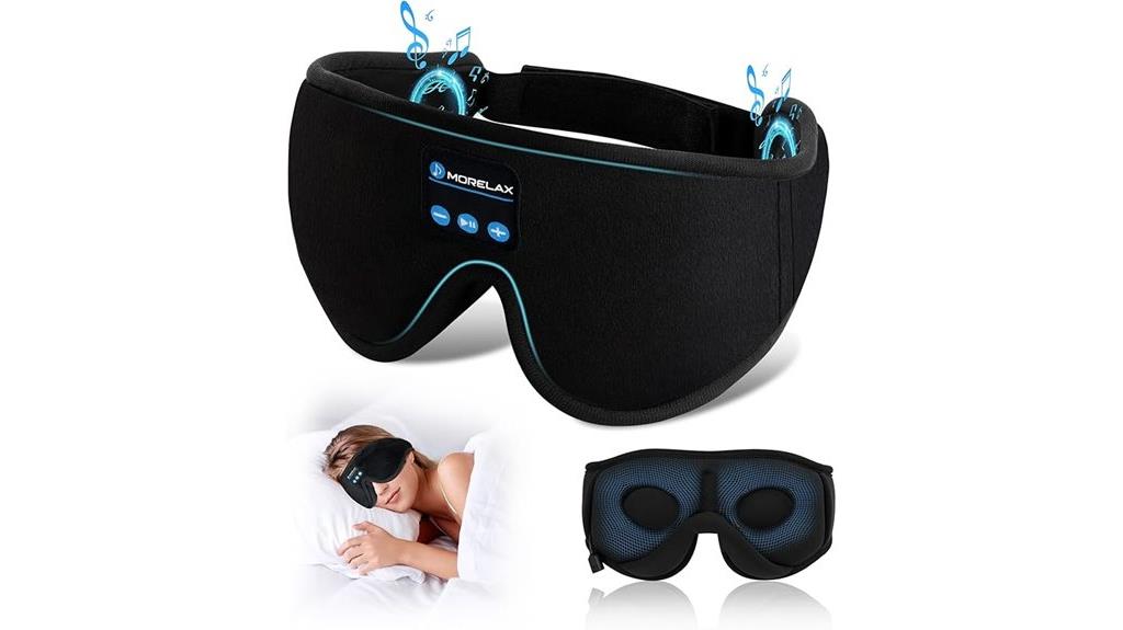 comfortable sleep headphone mask