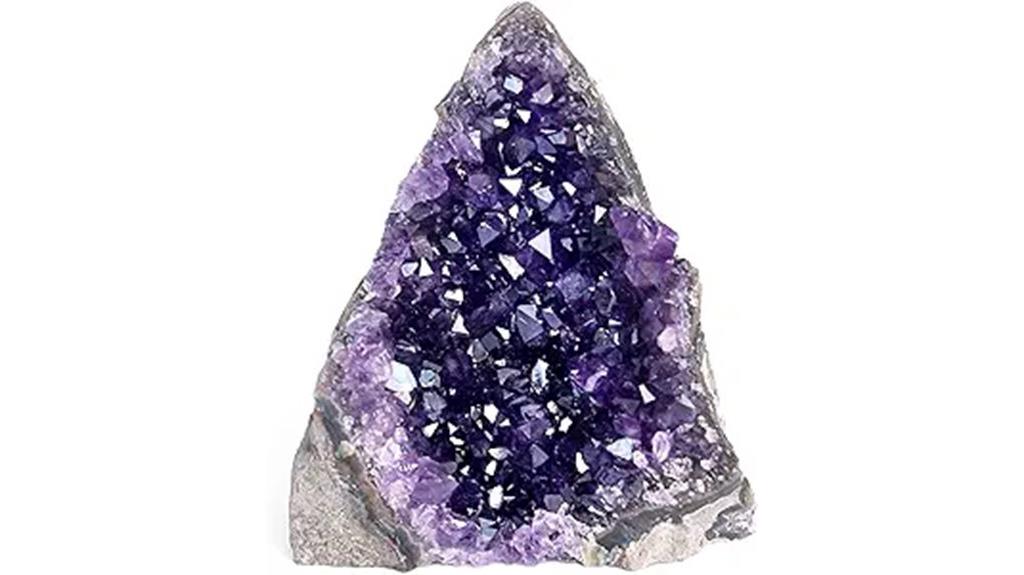 deep purple amethyst clusters