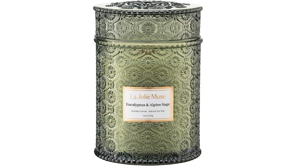 eucalyptus alpine sage candle