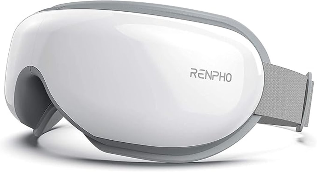 eye massager with heat