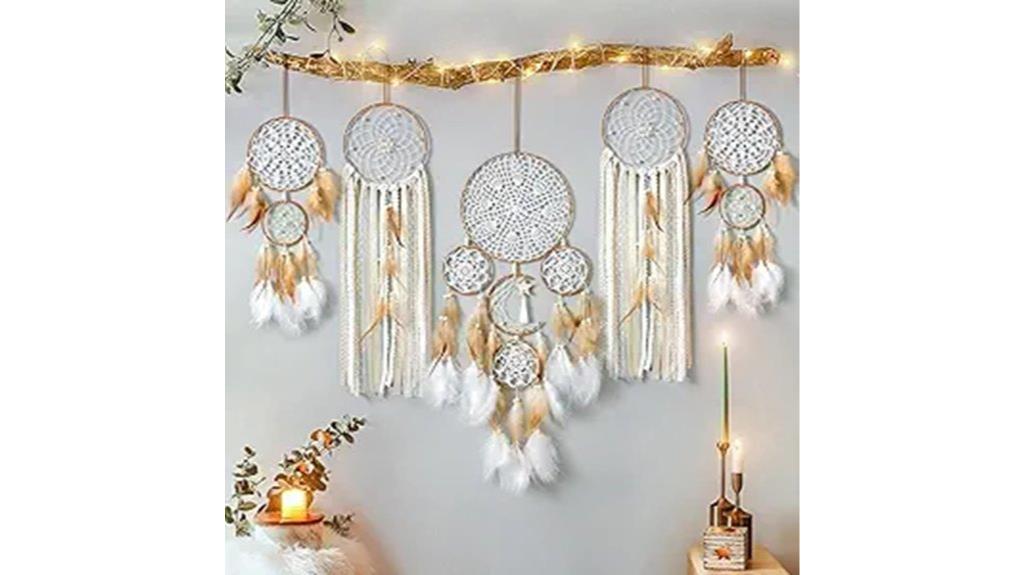 five dream catchers pack