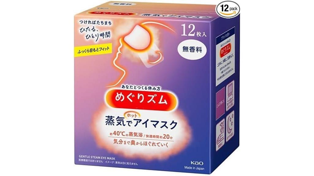 gentle scent free eye masks