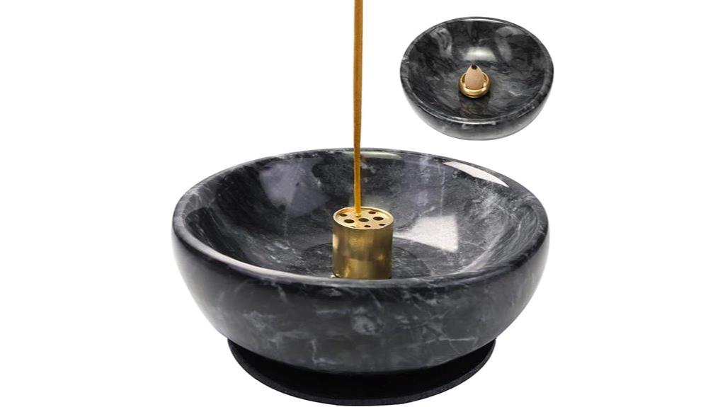handmade marble incense holder