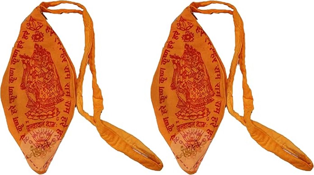 hare krishna prayer bag