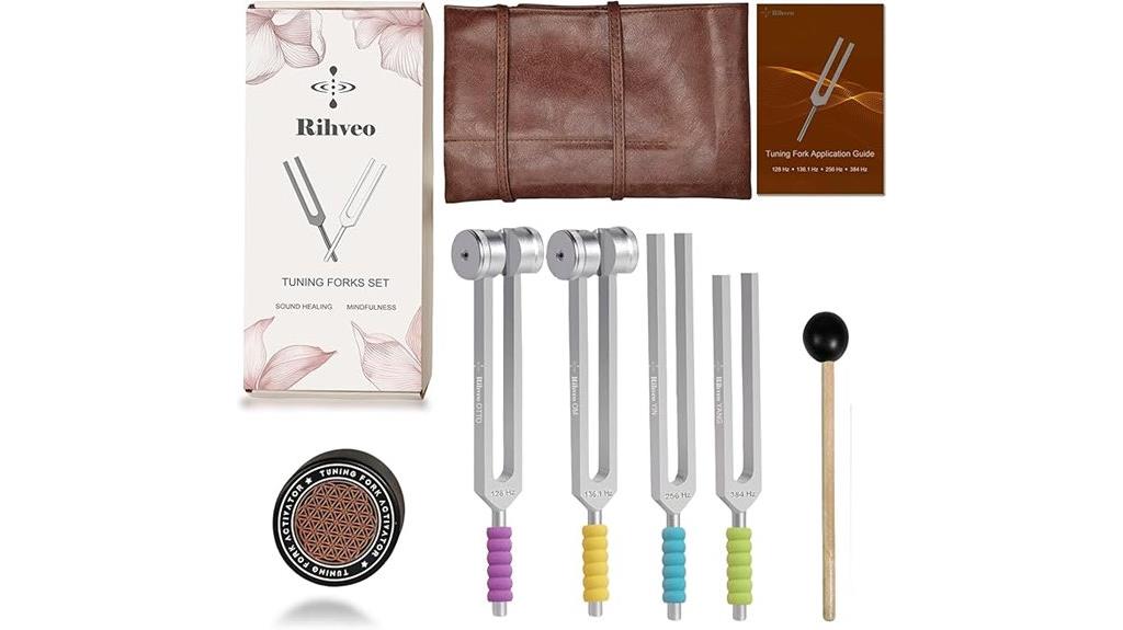 healing tuning fork set