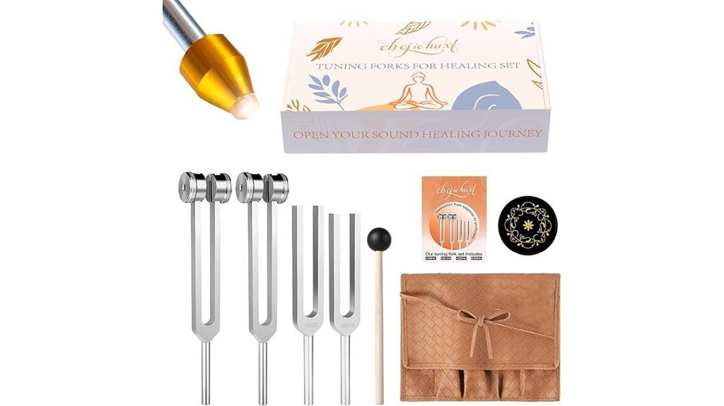 healing tuning fork set