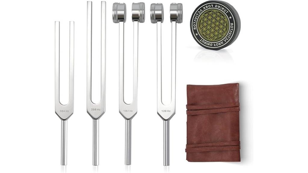 healing tuning forks set