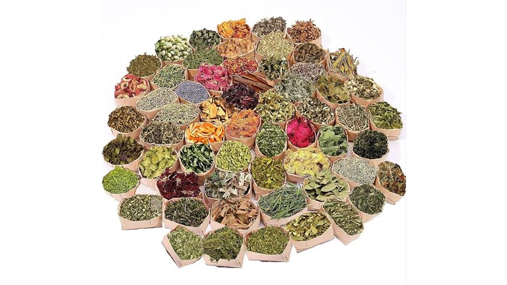 herbal witchcraft supply set