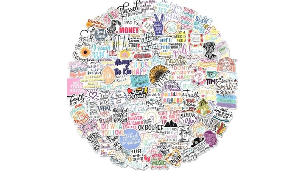 inspirational journal sticker pack