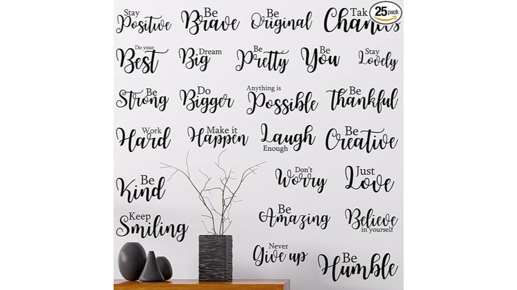 inspirational wall decal quotes