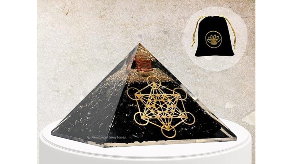 large shungite pyramid