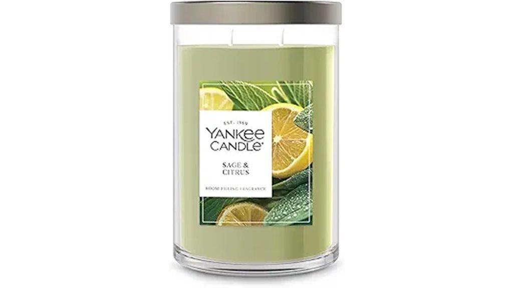 large tumbler candle