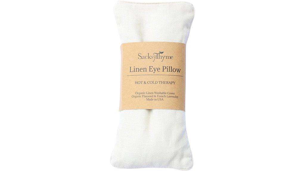 lavender flaxseed relaxation pillow