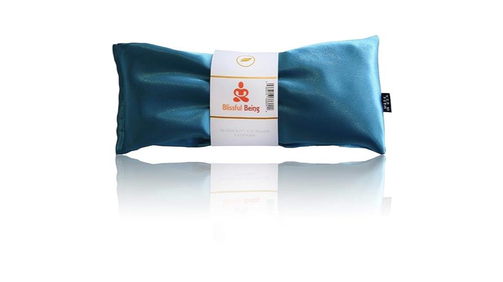 lavender satin eye mask