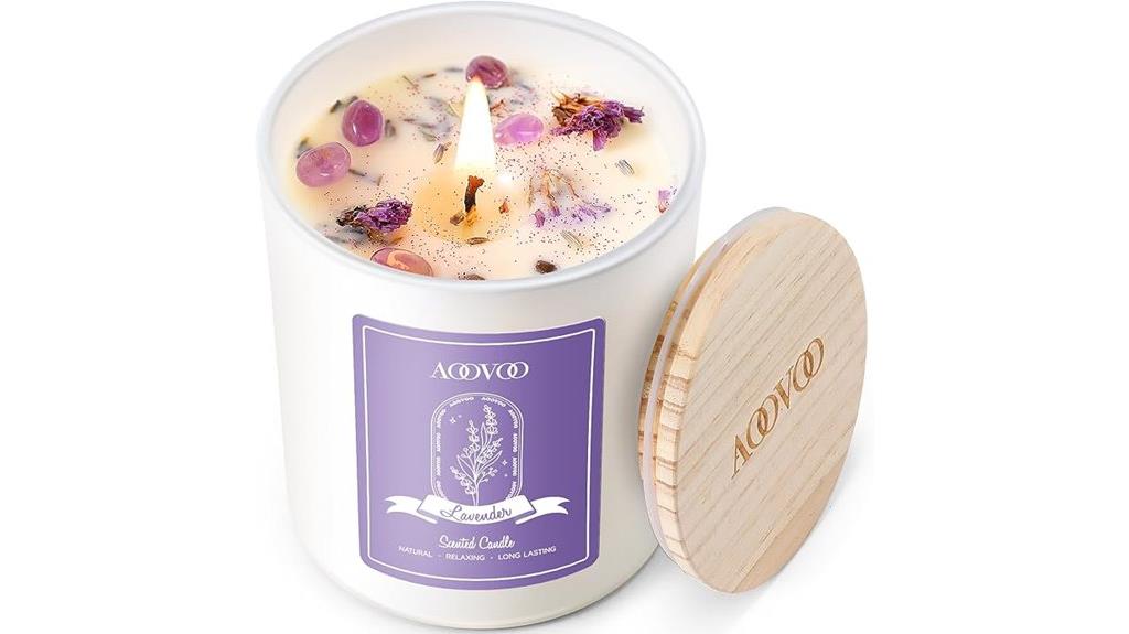 lavender scented candles