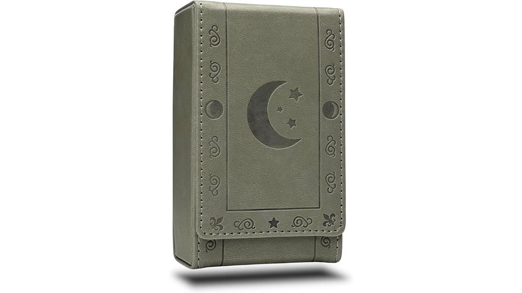 leather tarot card holder