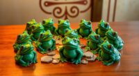 luck wealth frogs prosperity