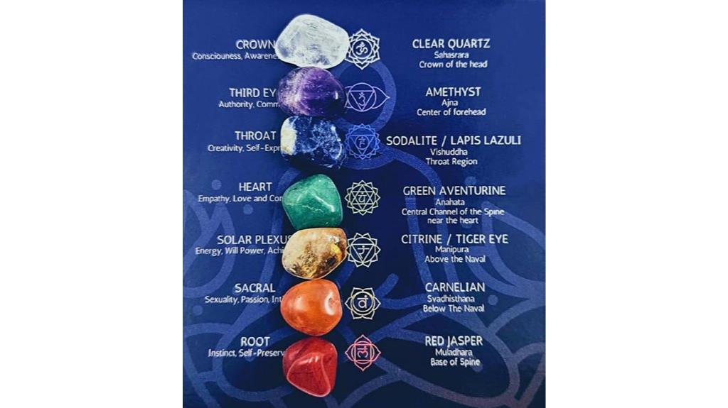 luxury crystal healing set