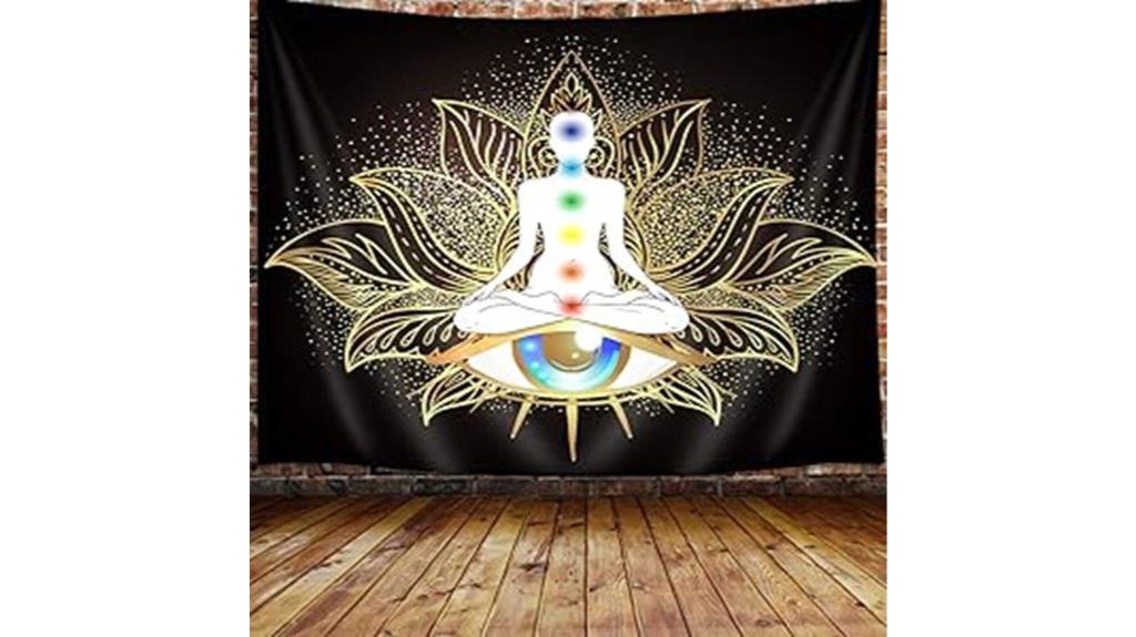 meditation tapestry yoga wall