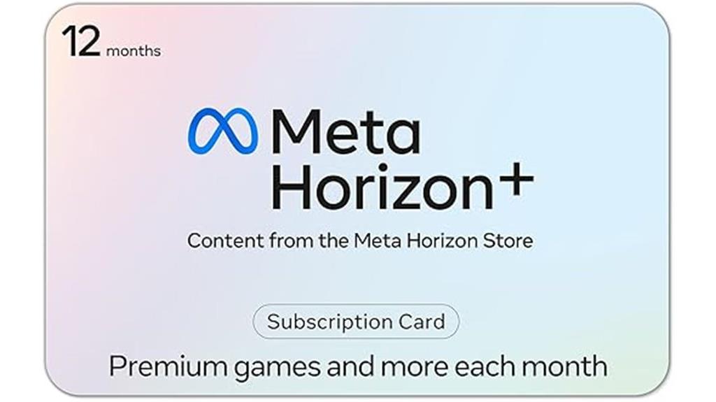 meta horizon gift card
