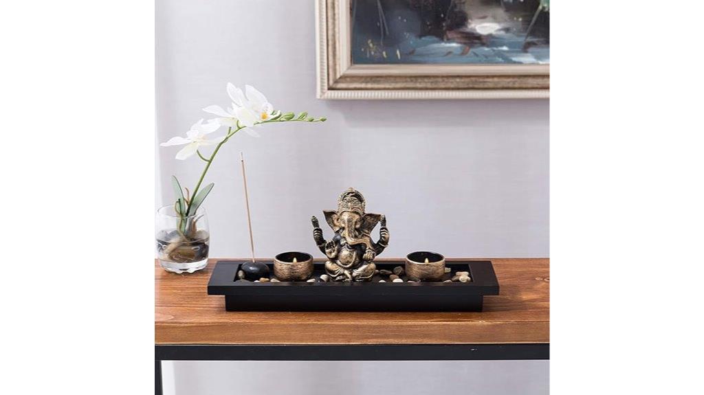 mini zen garden ganesh