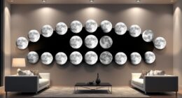 moon phase wall art