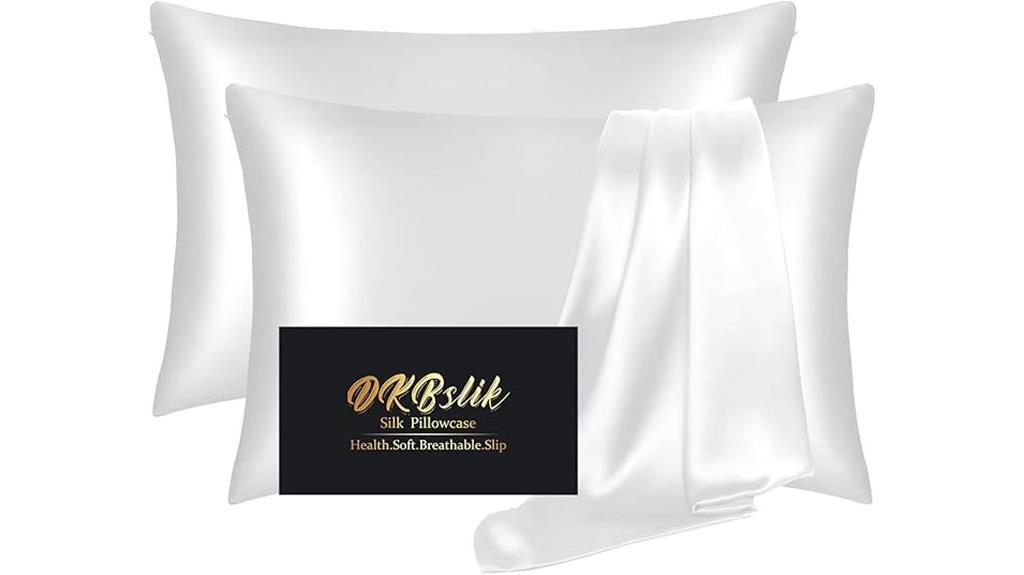 mulberry silk pillow set