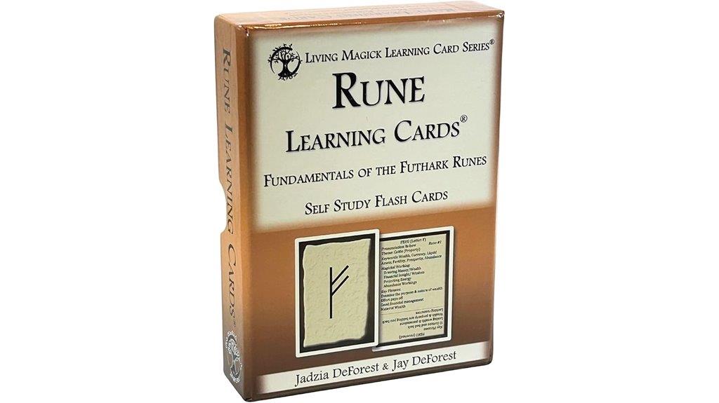 norse runes self study cards