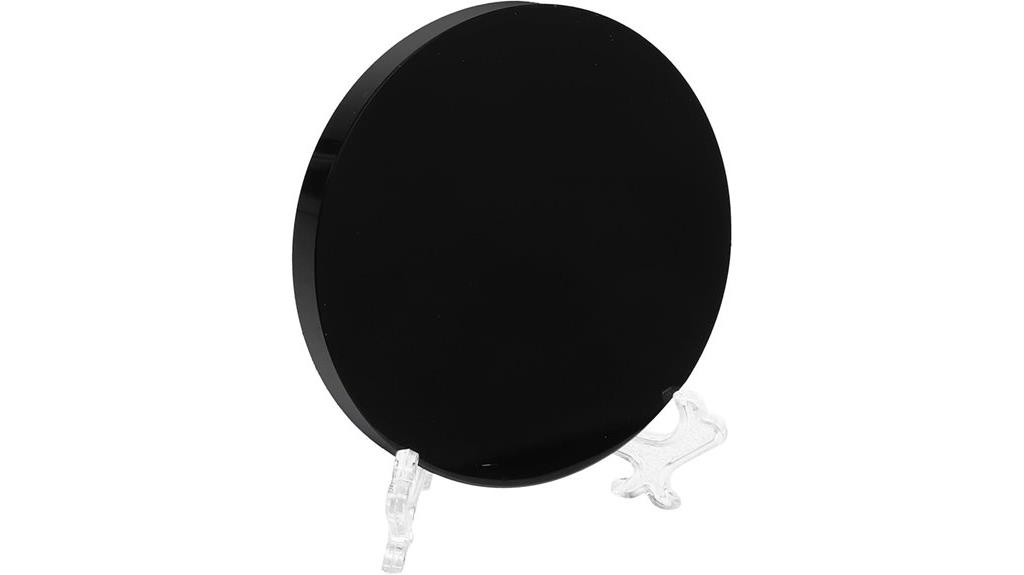obsidian scrying mirror