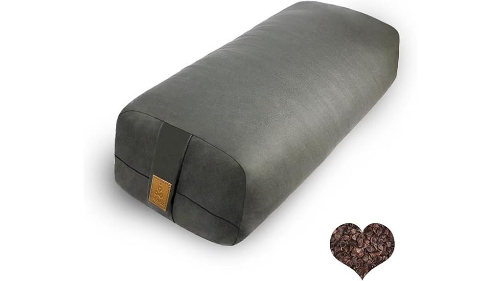 organic buckwheat meditation pillow