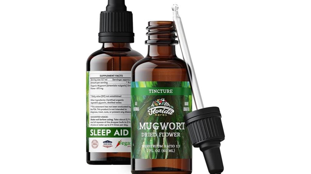 organic mugwort relaxation drops