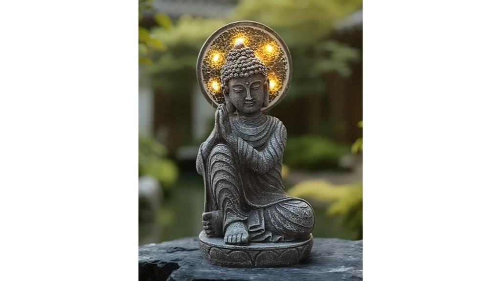 outdoor buddha garden decor