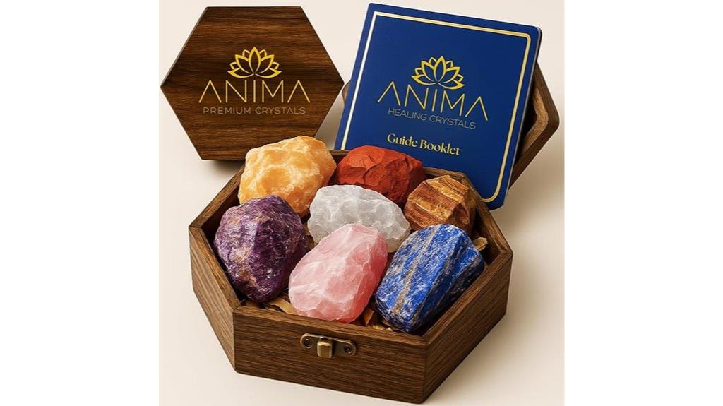 premium chakra crystal set