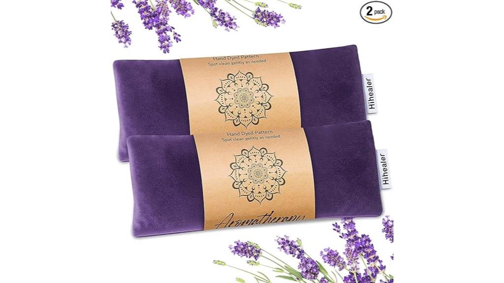 purple weighted sleep mask