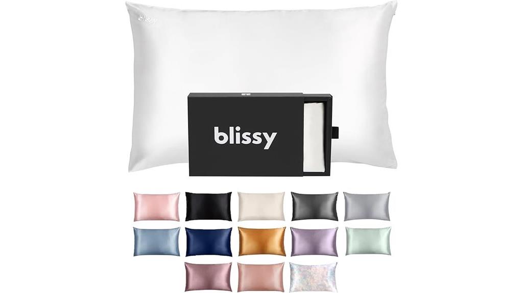 queen size white silk