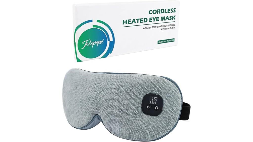 rechargeable heated eye mask