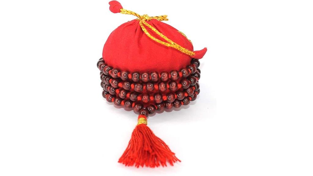 red wood rosewood prayer beads