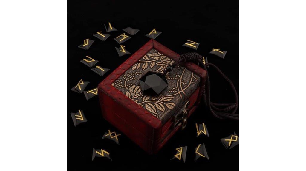 rune crystal meditation tools