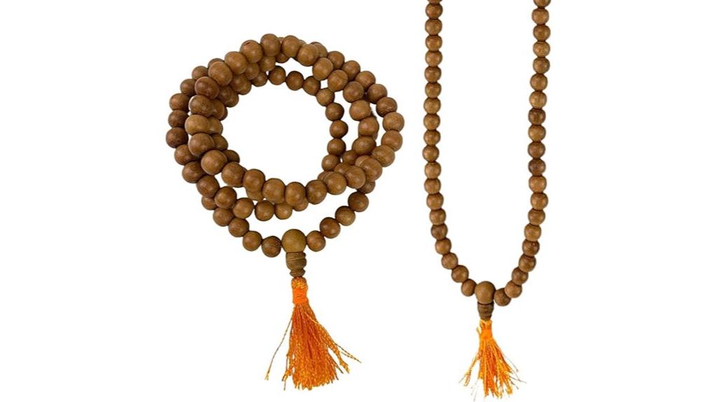 sandalwood 108 meditation mala
