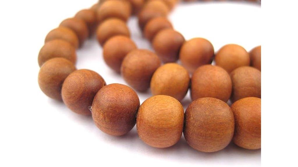 sandalwood mala meditation beads