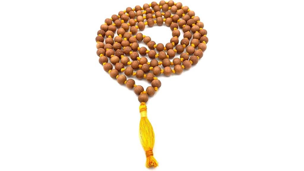 sandalwood prayer beads