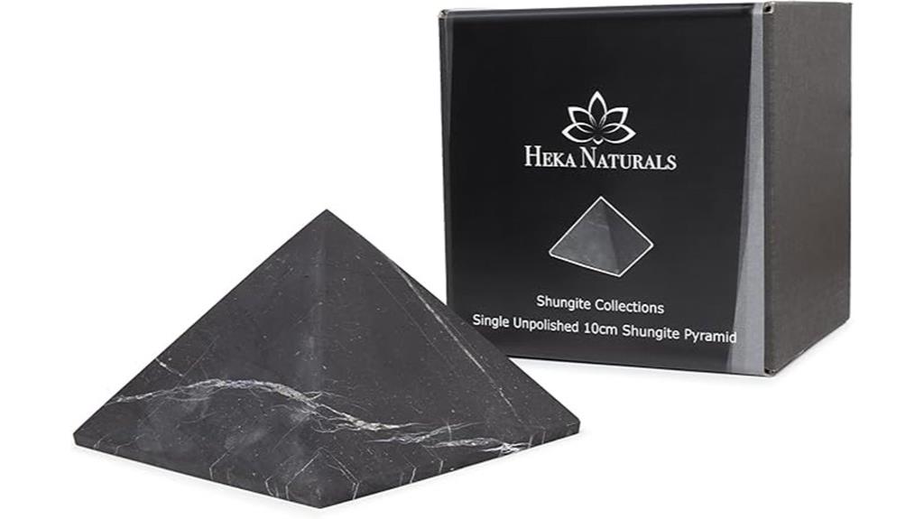 shungite pyramid for space