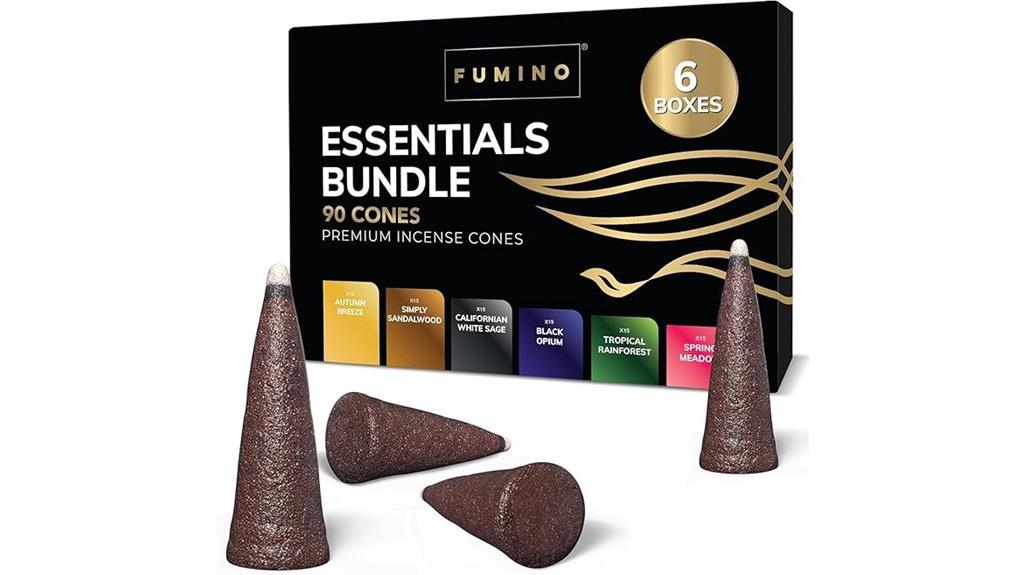 six box incense pack