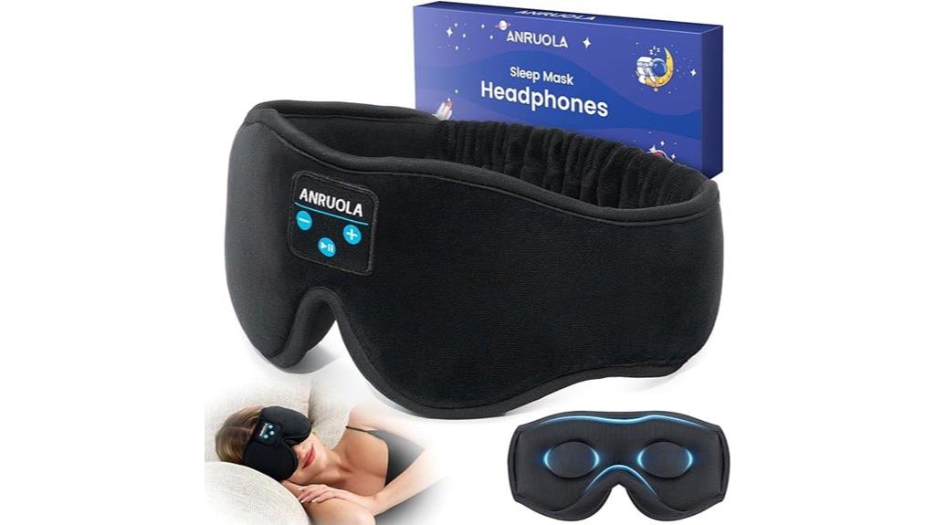 sleep mask with bluetooth