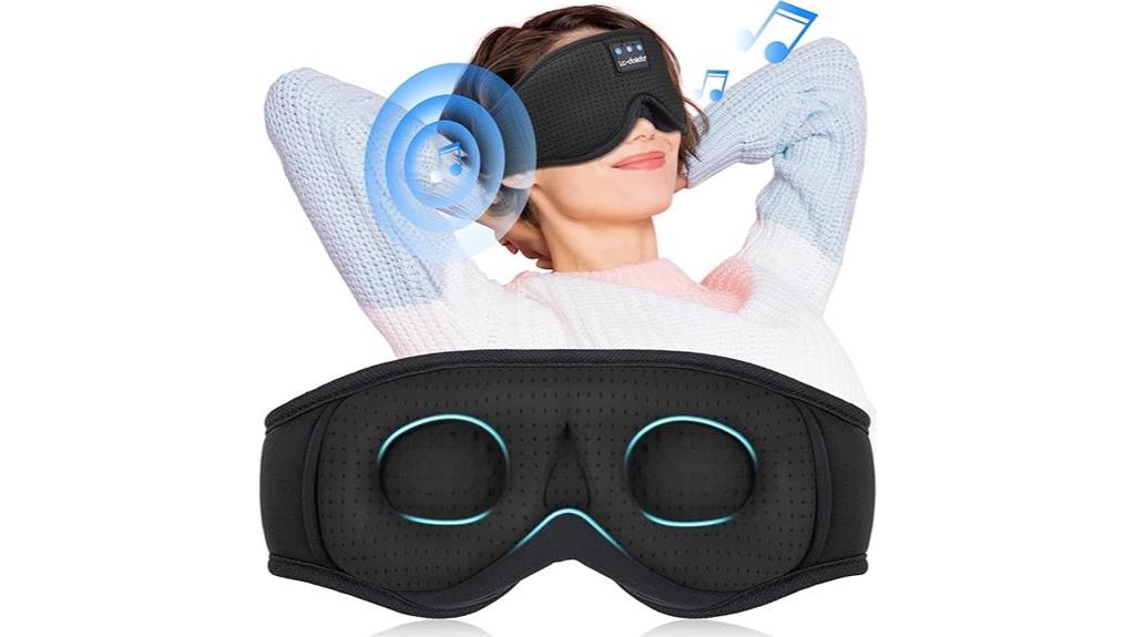 sleep mask with bluetooth